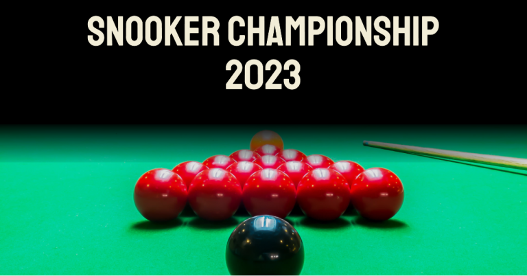Snooker Championship 2023 – Where to watch?